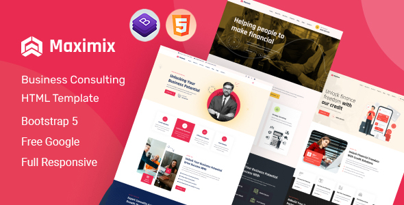 Maximix - Business Consulting HTML Template