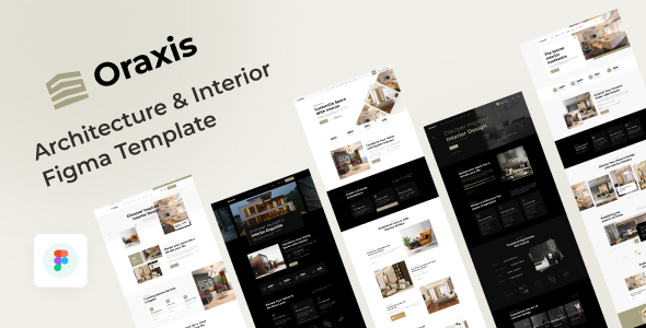 Oraxis - Architecture & Interior Figma Template