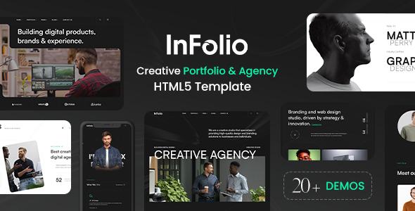 Infolio - Creative Portfolio & Agency Template