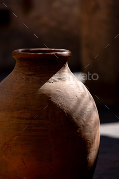 Ceramic clay pot, part of UAE heritage