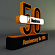 50 years anniversary 3d model a661c - 3DOcean Item for Sale
