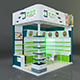 Booth Exhibition Stand a622a - 3DOcean Item for Sale