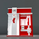 Booth Exhibition Stand a663b - 3DOcean Item for Sale