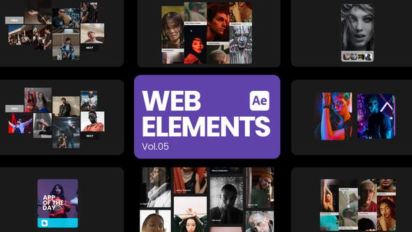 Web Elements 05 for After Effects