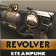 Steampunk Revolver - 3DOcean Item for Sale