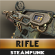 Steampunk Assault Rifle - 3DOcean Item for Sale