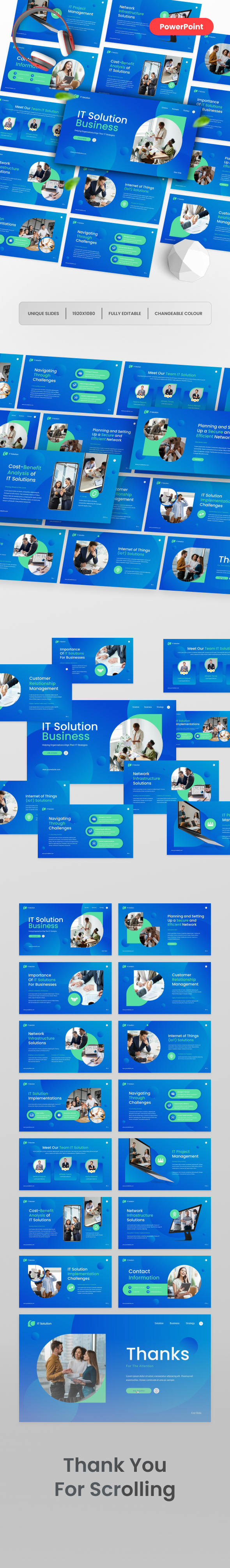 IT Solution PowerPoint Template