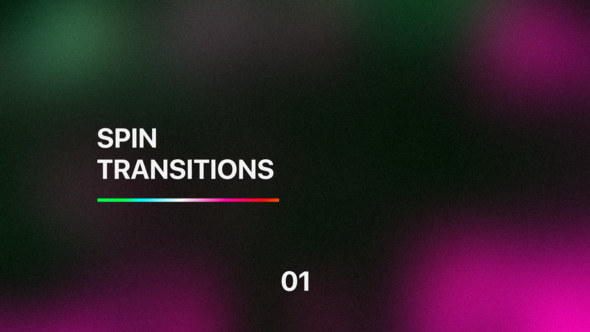 Spin Transitions for After Effects Vol. 01 alt