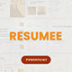 Resumee - CV Resume Portfolio Presentation - GraphicRiver Item for Sale