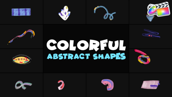 Colorful Abstract Shapes | FCPX