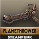 Steampunk Flamethrower - 3DOcean Item for Sale