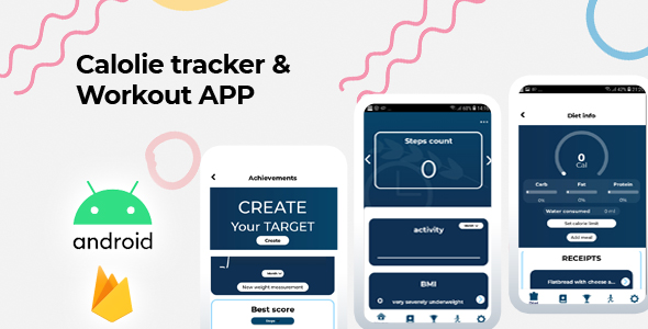 Calorie tracker & Fitness APP