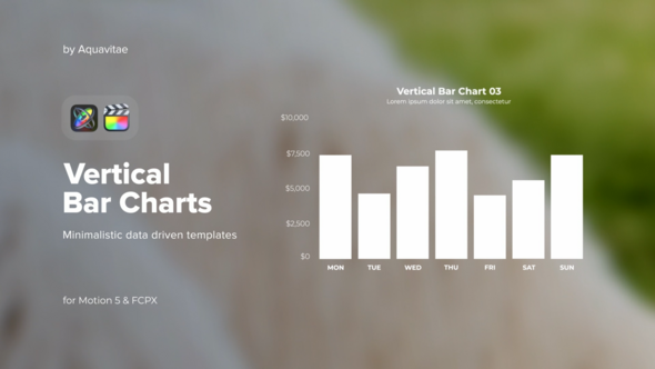 Minimalistic Vertical Bar Charts for FCPX & Motion alt