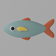 Cartoon Cute Fish 1 3D model - 3DOcean Item for Sale