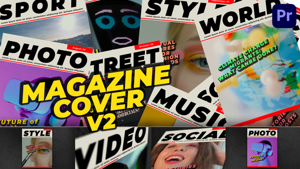 Magazine Cover - Premiere Pro