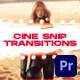 Cine Snip Transitions | Premiere Pro - VideoHive Item for Sale