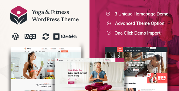 Helthify - Yoga and Fitness WordPress Theme