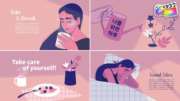 Take A Break Slides | FCPX alt