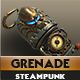 Steampunk Grenade - 3DOcean Item for Sale