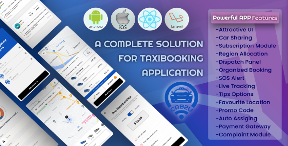 #1 Taxi App - Uber Clone - Bike Taxi - Drop Taxi - Delivery App - Ride Hailing