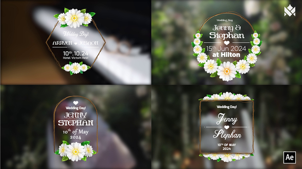 Wedding title V.03 alt