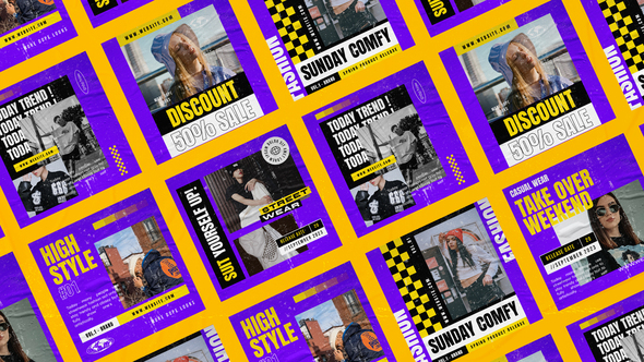 Grady Fashion Brand Media Posts alt