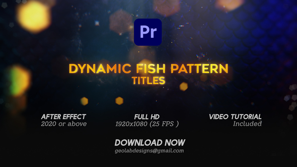 Dynamic Fish Pattern Titles l Aqua Titles