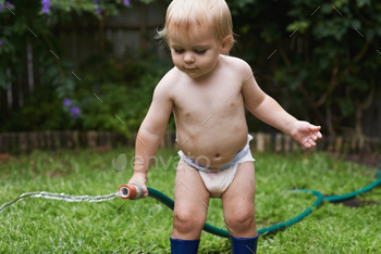 Helping with the chores