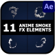 Anime Smoke Elements | After Effects - VideoHive Item for Sale