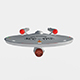 ship Enterprise NCC-1701 of the Terran Empire - 3DOcean Item for Sale