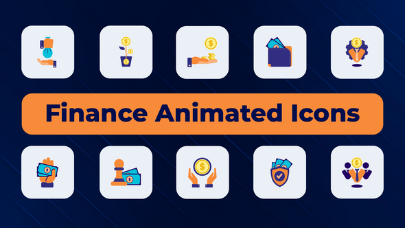 Finance Animated Icons