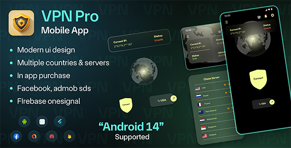 D-bug VPN- Flutter VPN Unlimited Proxy- - Laravel Admin- Android & IOS- Cross Platform