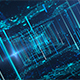 Blue tech style logo reveal 2 - VideoHive Item for Sale