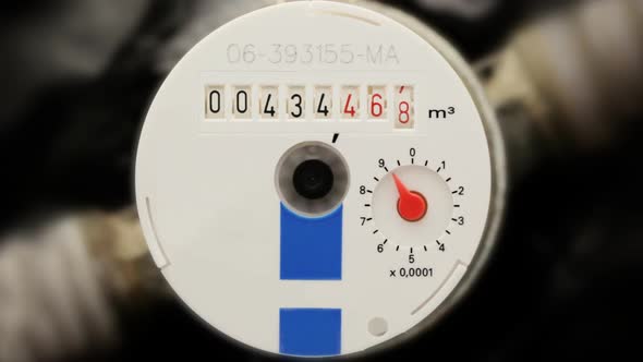 Water Meter Close Up