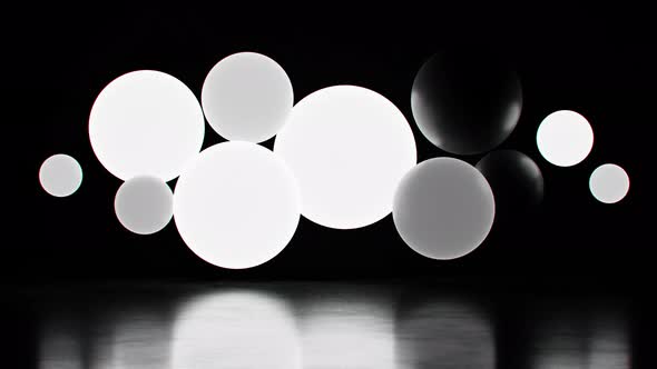 Neon Light Concert Background 4K alt