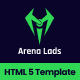 Arena Lads - Esports & Gaming HTML5 Template - ThemeForest Item for Sale