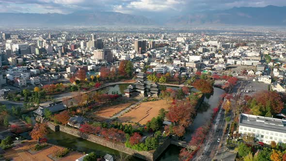 Matsumoto Castle in Matsumoto city, Nagano, Japan.