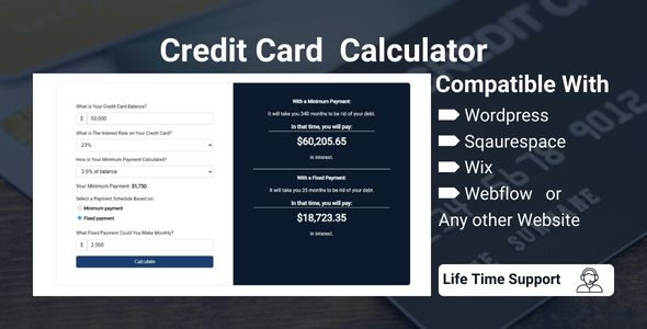 Credit Card Calculator - A Comprehensive Tool to Understand and Manage Your Credit Card Payments.