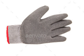 Gray glove