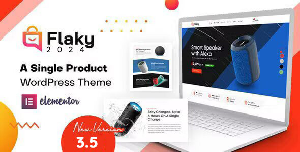 Flaky - Single Product WooCommerce Theme