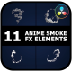Anime Smoke Elements | DaVinci Resolve - VideoHive Item for Sale