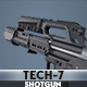 Tech-7 Shotgun - 3DOcean Item for Sale