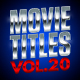 MOVIE TITLES - Vol.20 | Text-Effects/Mockups | Template-Pack - GraphicRiver Item for Sale