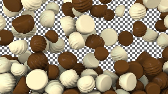 Chocolate Drops Transition - Ver 3 (Milk and White Chocolate) alt