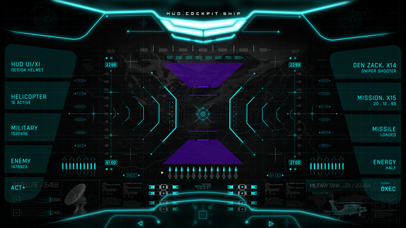 HUD PRO Military Cockpit 1