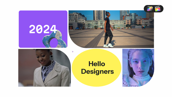Modern Stylish Intro for Apple Motion and FCPX alt