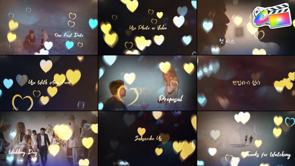 Wedding Love Story for FCPX alt