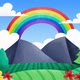 Rainbow Landscape Background - VideoHive Item for Sale
