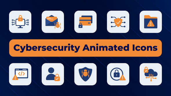 Cybersecurity Animated Icons