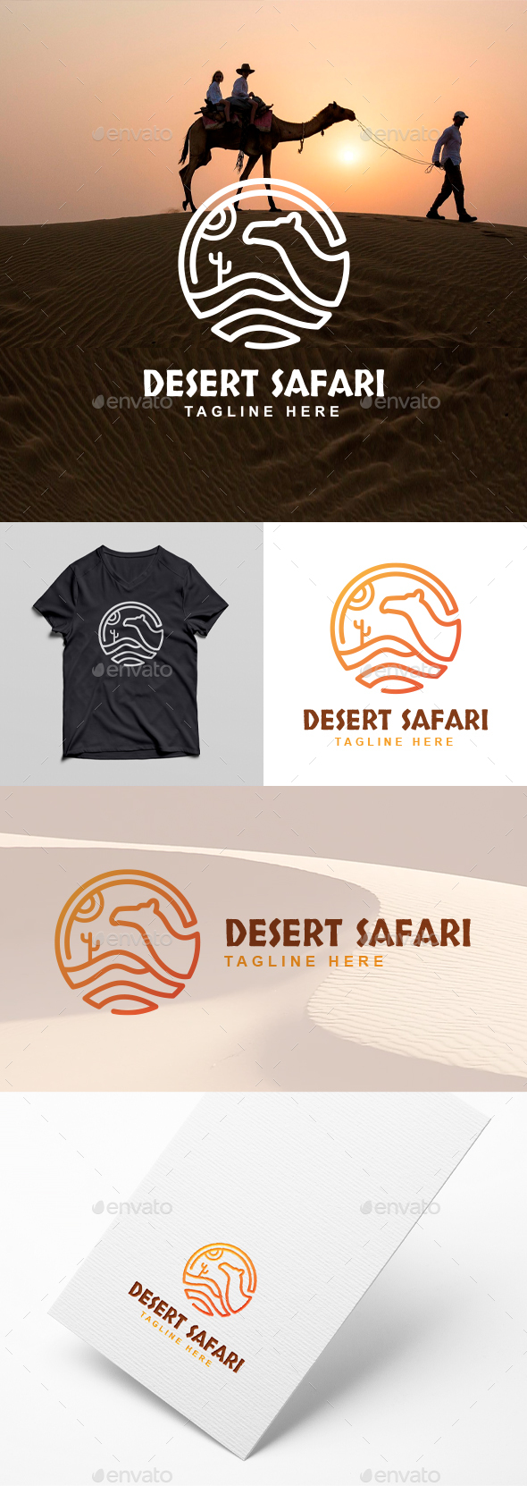 Desert Safari Camel Logo